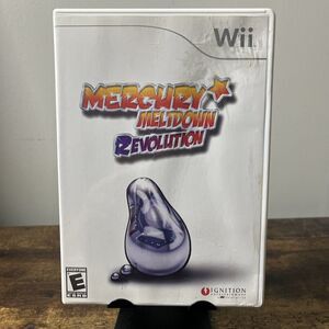 Mercury Meltdown: Revolution (Nintendo Wii, 2007) Complete w/ Manual